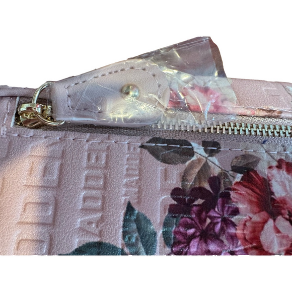 Steve Madden Vegan Leather Pink Floral Embossed Wallet/Wristlet NWT - Picture 4 of 17